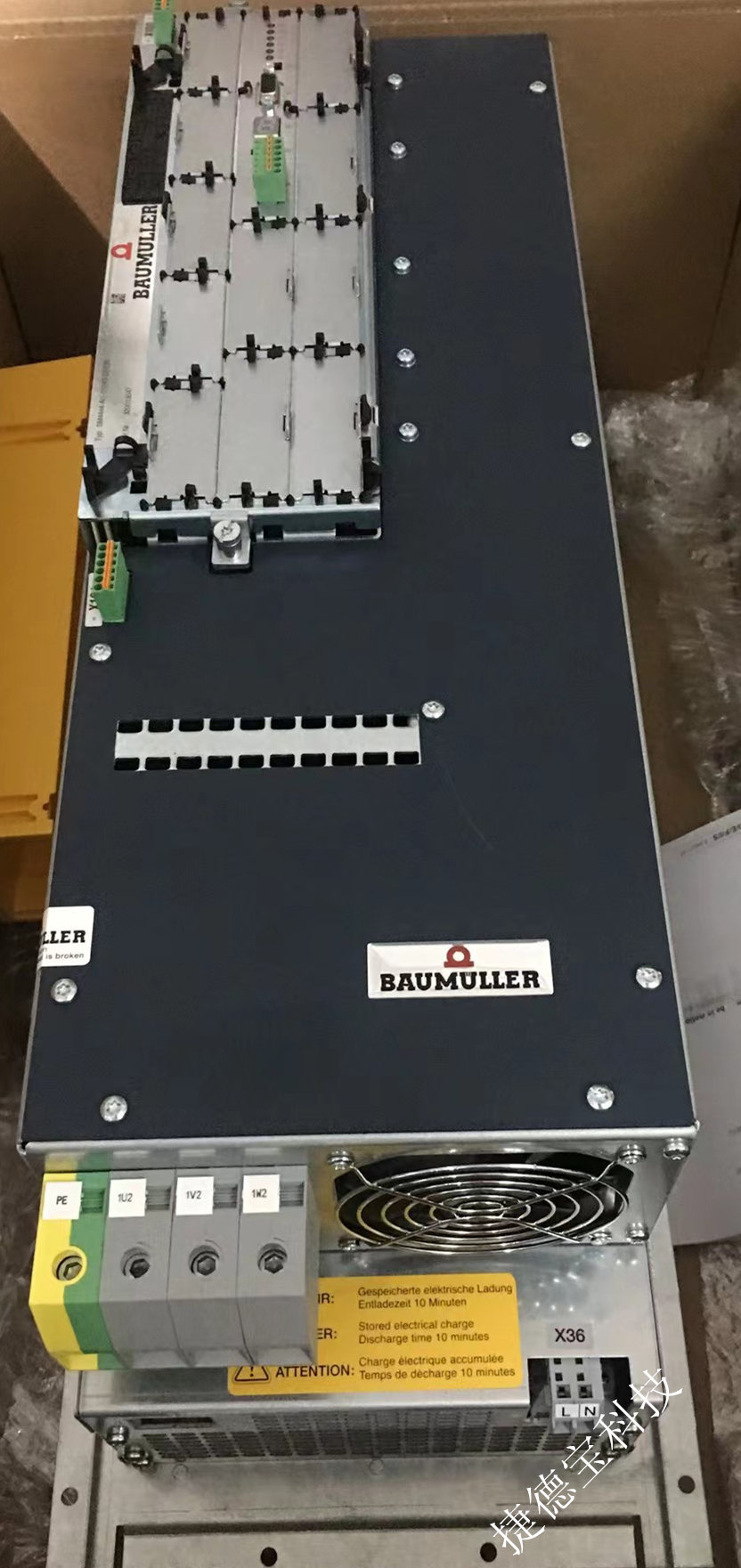 BAUMUELLER伺服驱动器F084维修检测说明