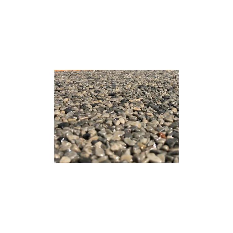 透水胶粘石|唐山胶粘石透水混凝土路面供应