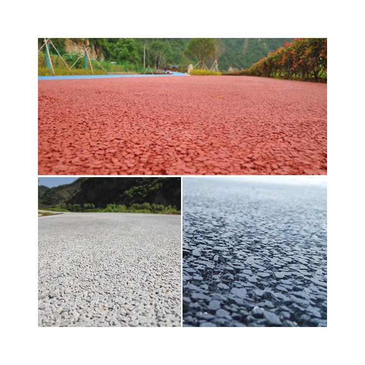 彩色透水路面|盐城生态透水砼混凝土路面代理|透水砼混凝土材料