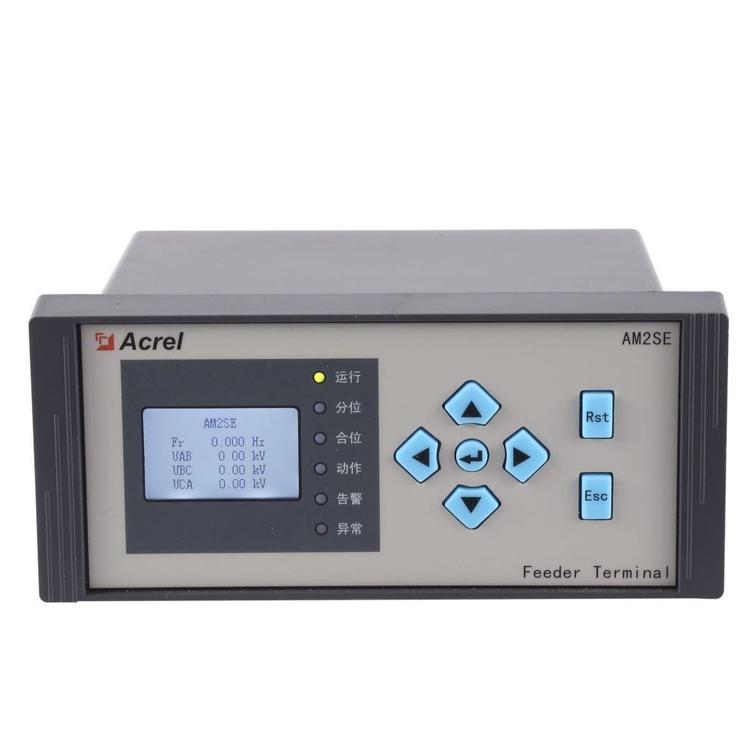 安科瑞AM2SE-H环网柜微机综合保护装置横向安装PT断电告警