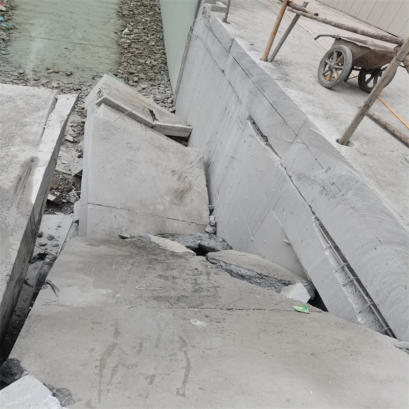 陕西铜川混凝土拆除 水钻打孔 混凝土静力切割 效率高