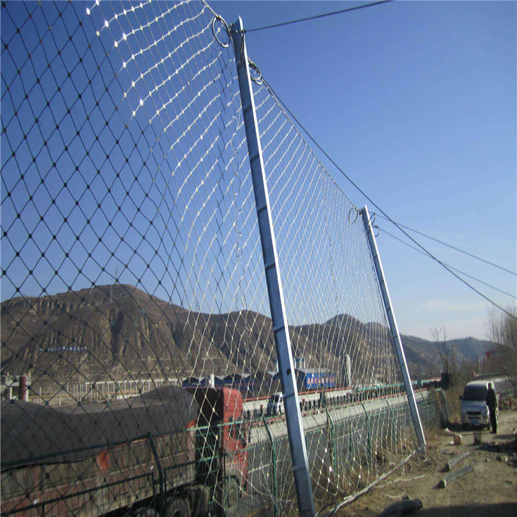 山西钢丝绳边坡防护网-环形被动边坡防护网报价