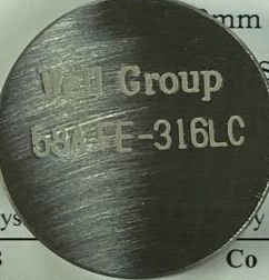美国加联58A Fe-316LC光谱标样