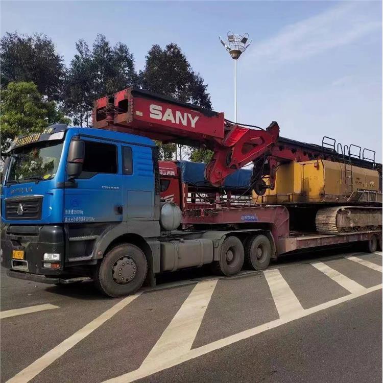 肃州拉货大货车_机械设备运输托运挖机打桩机等