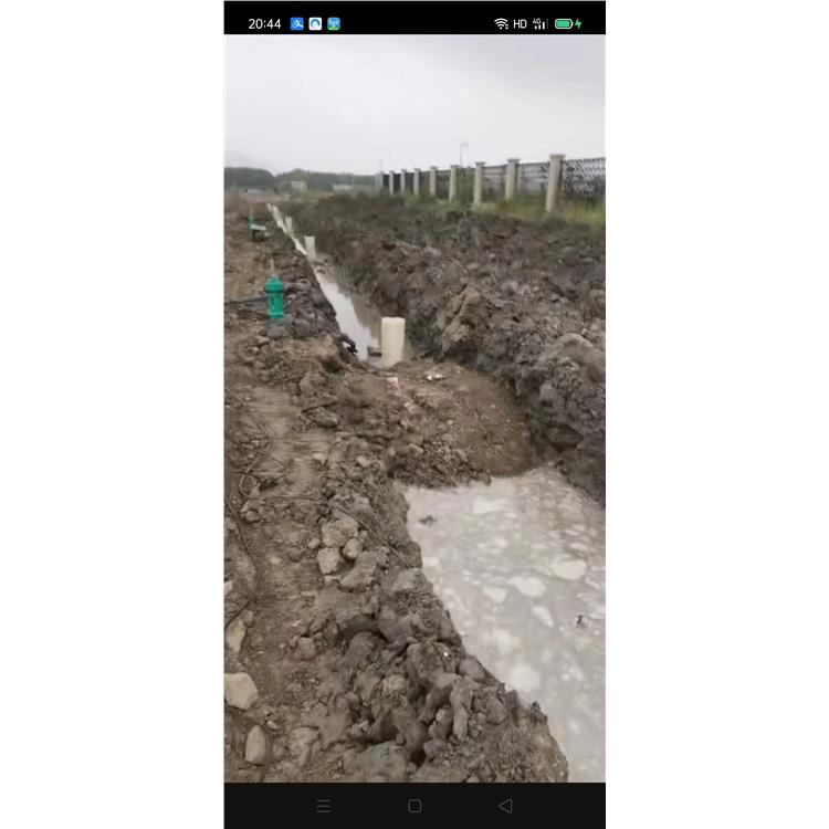 吉安挖工程降水井施工