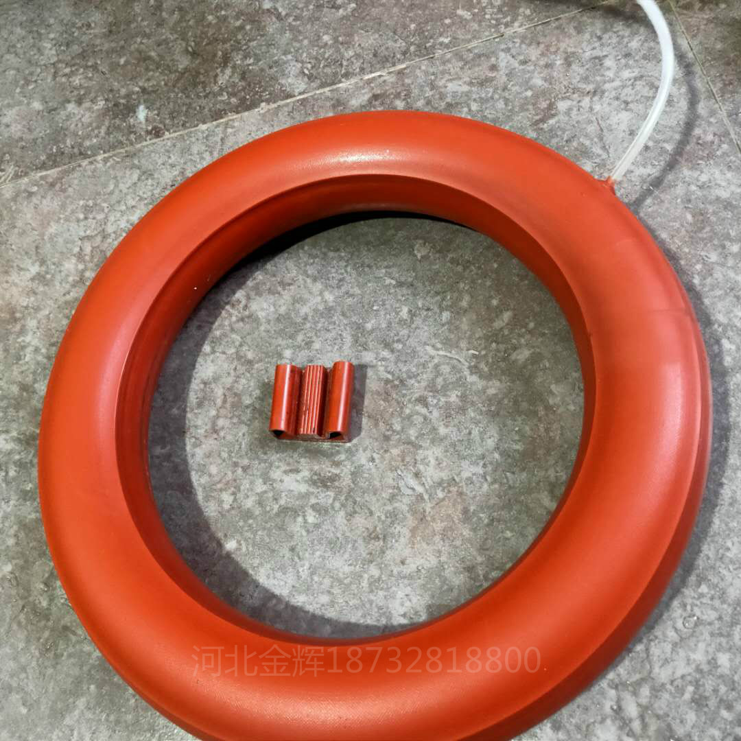定制耐磨硅橡胶红色长方形充气密封圈三元乙丙充气气囊整模加布