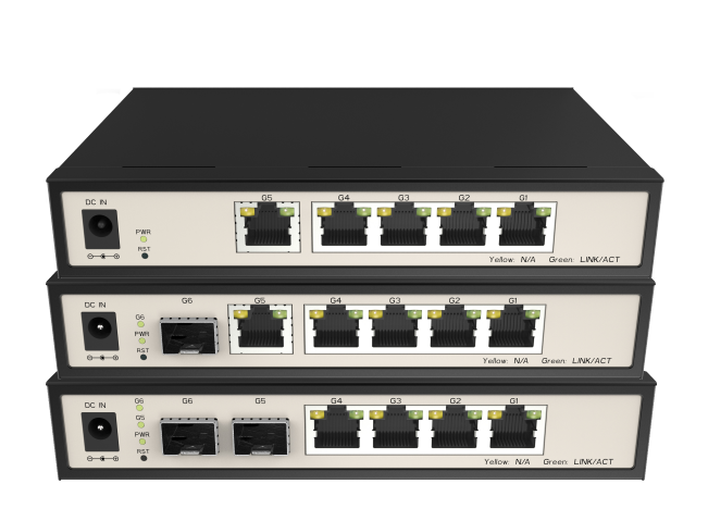 HS3000-3106系列6口全千兆敏捷网管型工业网络交换机