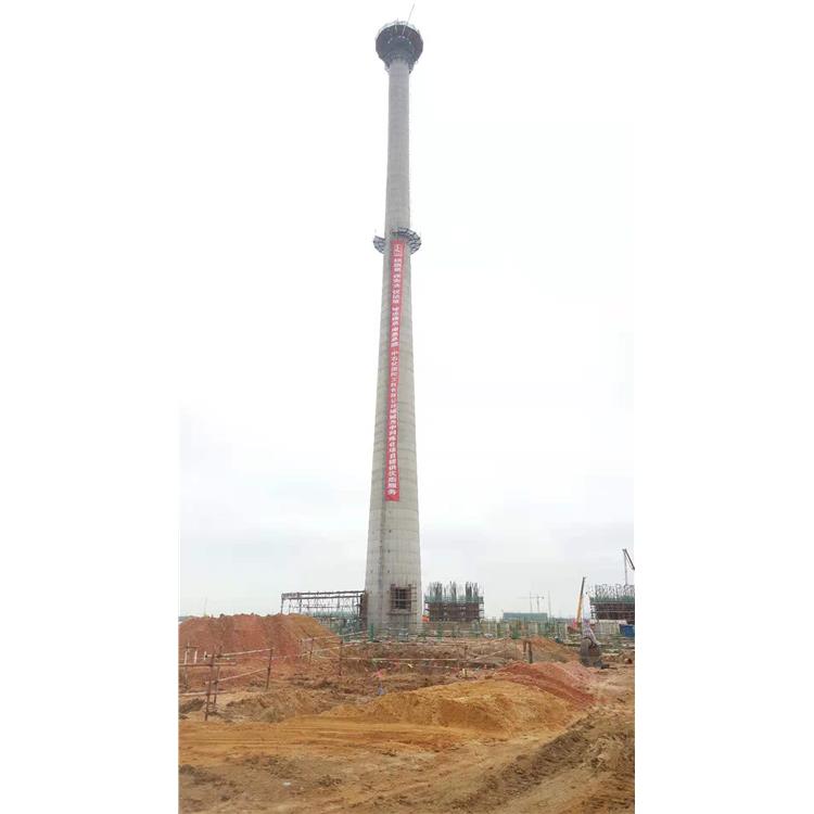 扬州80米水泥烟囱新建厂家 烟囱新建 可按需施工