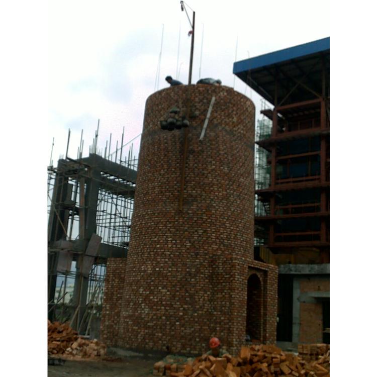 浙江转厂烟囱新建 外壁美观 80米烟囱新建