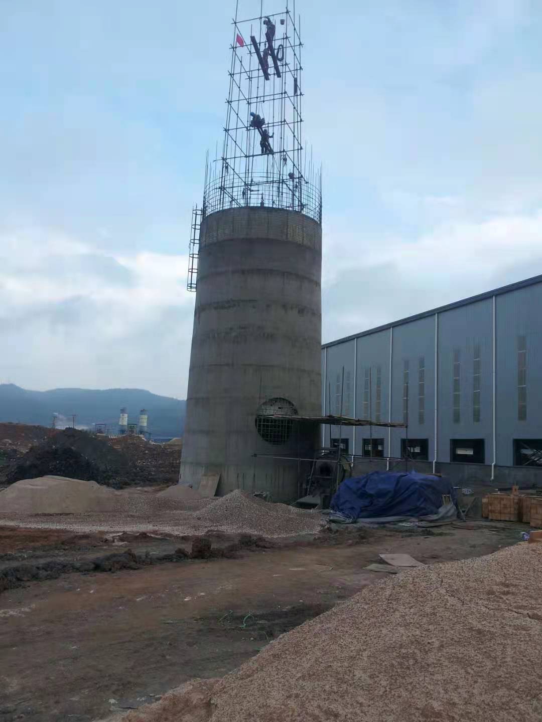 福建电厂烟囱新建工程