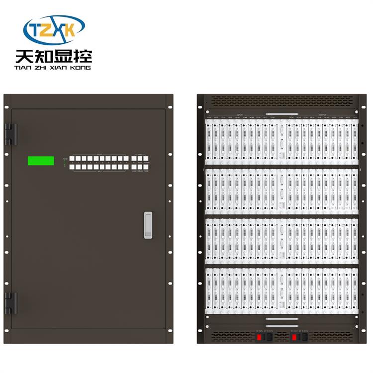 2路/卡4K无缝混合插卡矩阵 8进8出CEC功能