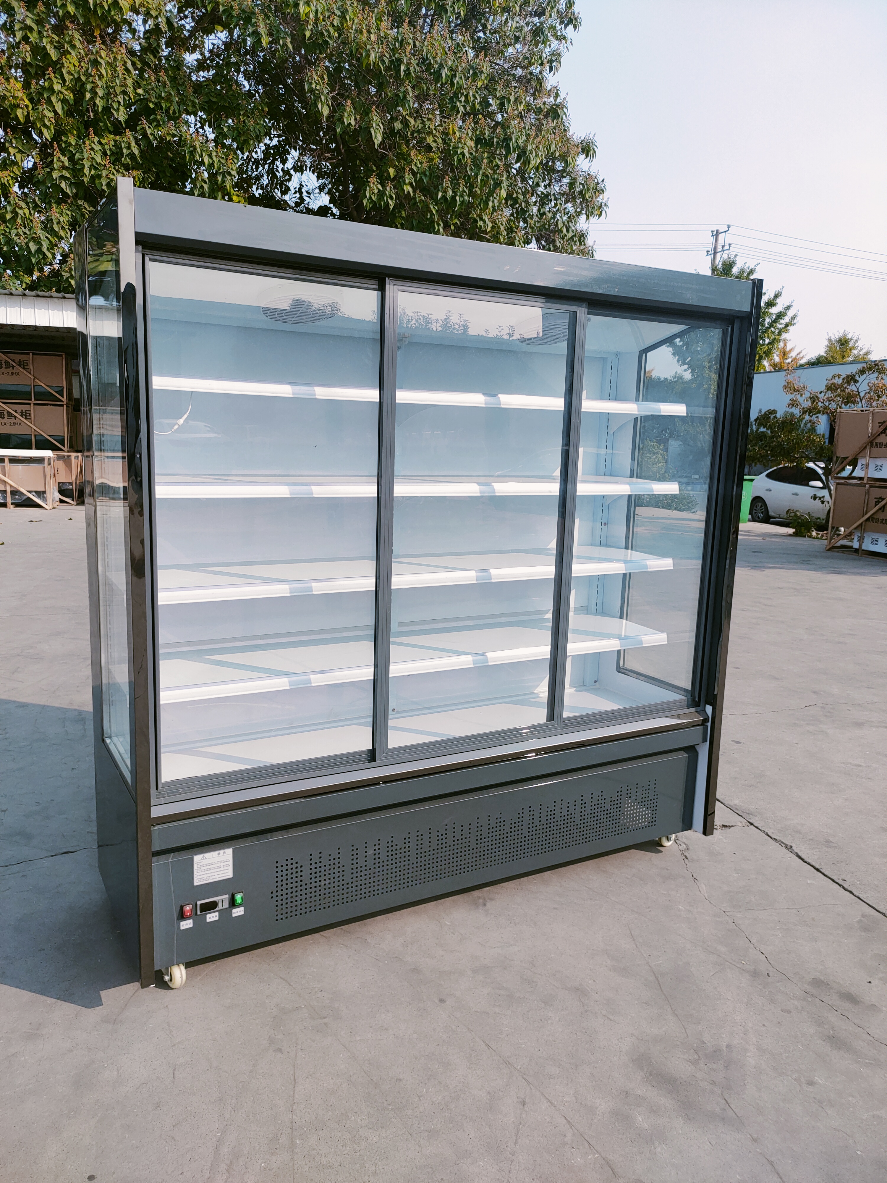 水果串串冷藏展示柜 果蔬柜哪里有卖 立式风冷冰柜水果柜厂家