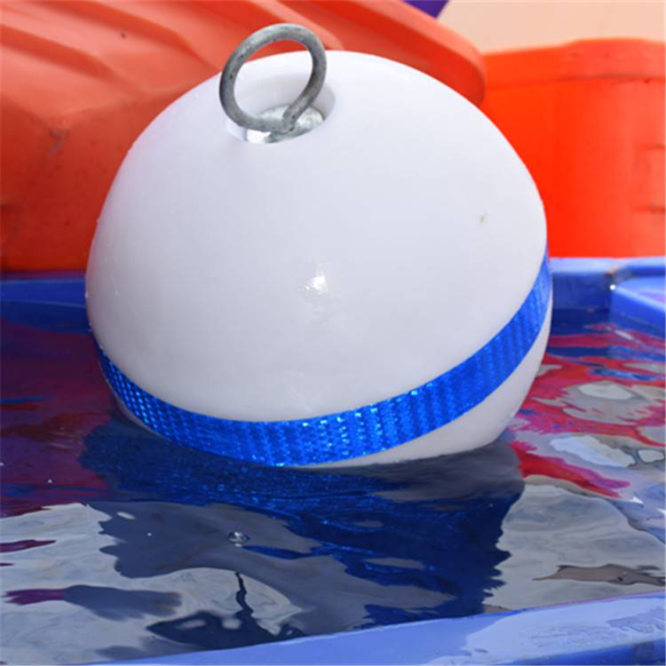 球形水上组合警戒围栏 湖面漂浮串联助航标识定位浮球
