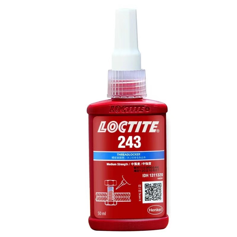 LOCTITE乐泰243螺纹锁固密封剂 厌氧胶 可拆卸 耐温高强度
