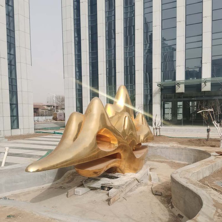 不锈钢雕塑假山,镂空假山雕塑