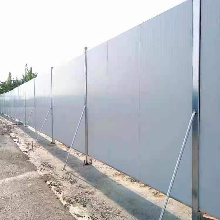 深圳福田新旧钢板活动围墙回收