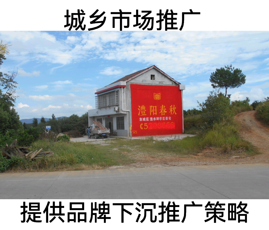 宜昌枝江墙体广告喷绘荆州洪湖农村户外广告涂鸦刷墙墙体广告每一幅都是产品经理
