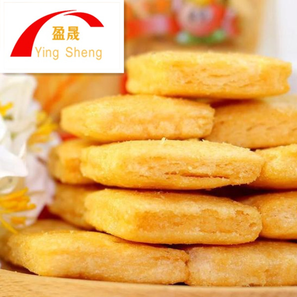 中国台湾夹心米饼生产线 米果膨化机
