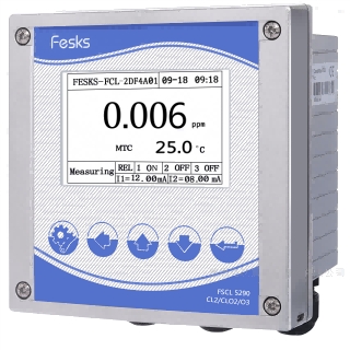 英国费思克 进口恒电压法余氯分析仪FSCL5290