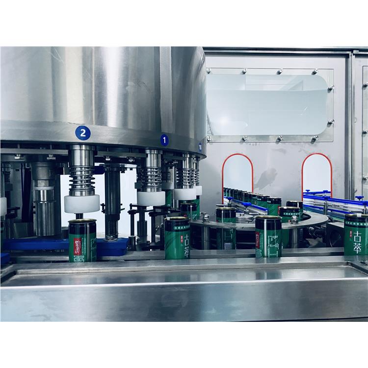 宁波全自动饮料灌装机生产厂家 易拉罐压罐机 适合规模企业