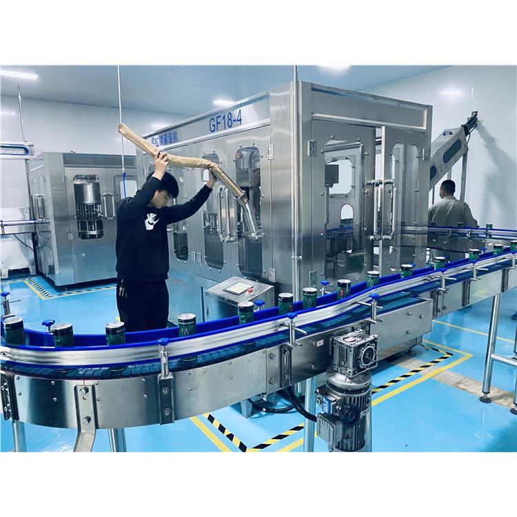 易拉罐清洗机 为中小微型企业提高产量 淮北自动易拉罐灌装机生产线