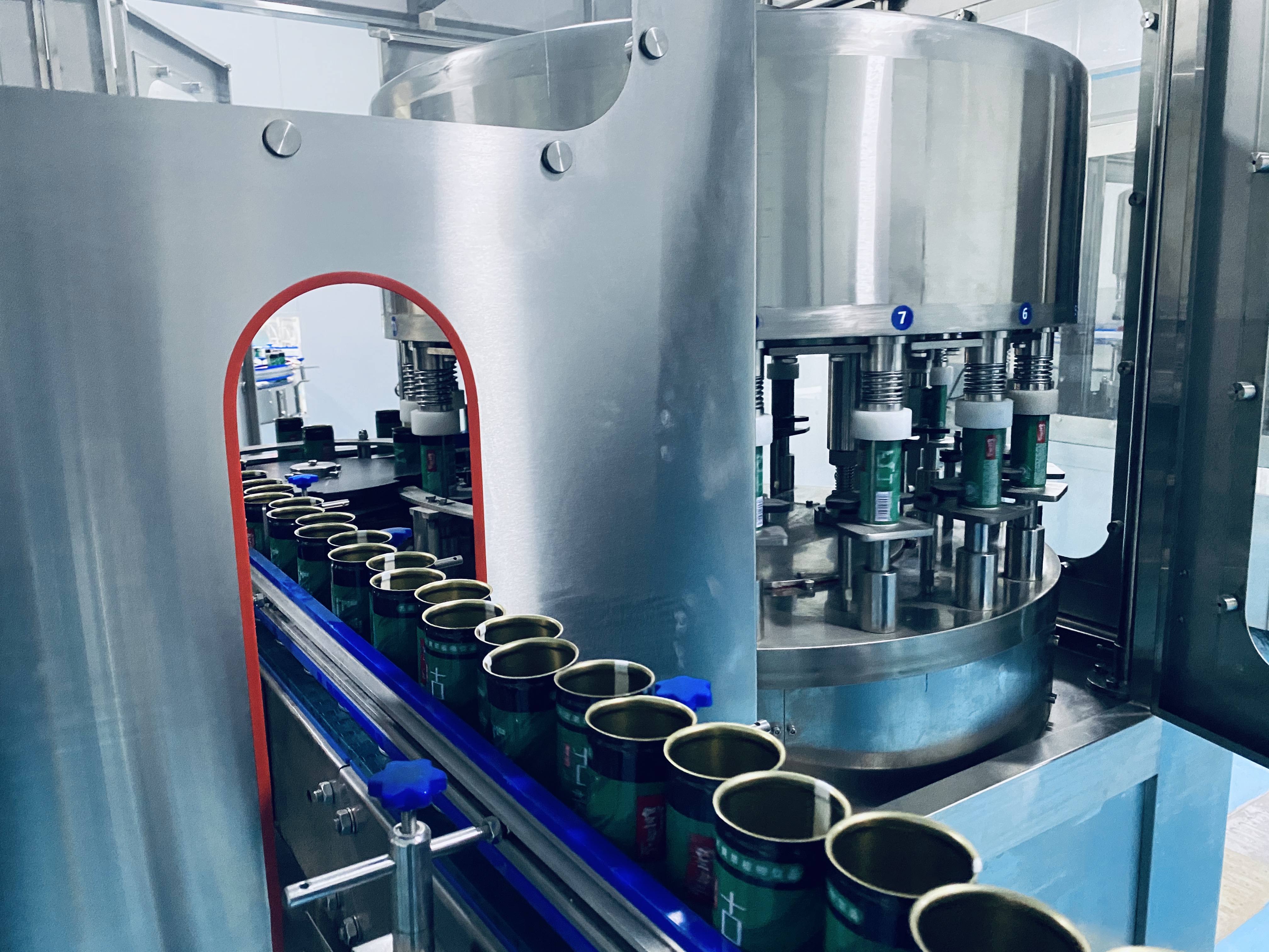 温州自动易拉罐灌装机生产线