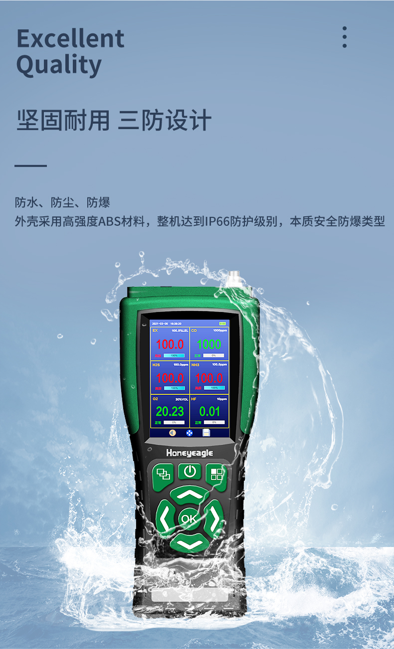 深圳便携式气体检测仪型号