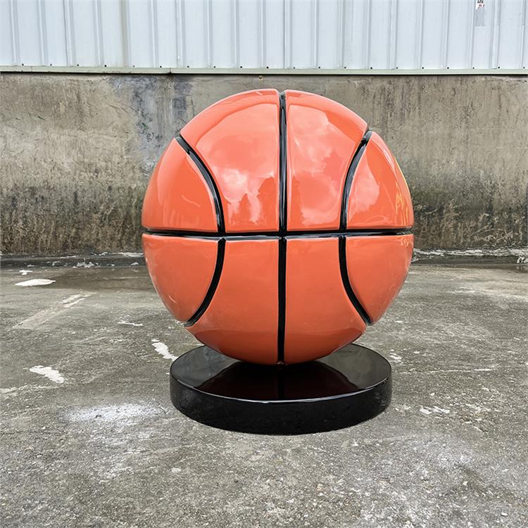 云南玻璃纤维篮球 室内室外摆件 玻璃纤维球体
