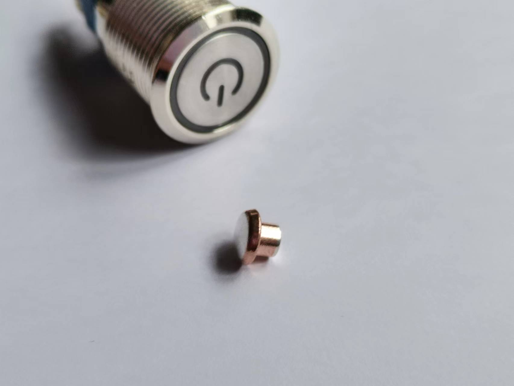 批发异形复合银触点低压断路器纯银点焊接件支持加工