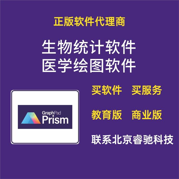 GraphPad Prism软件学习 科研绘图工具 正版销售