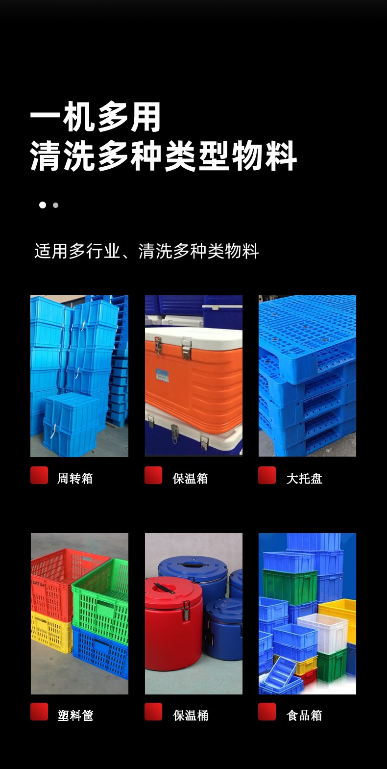 湖南自动塑料筐清洗机视频