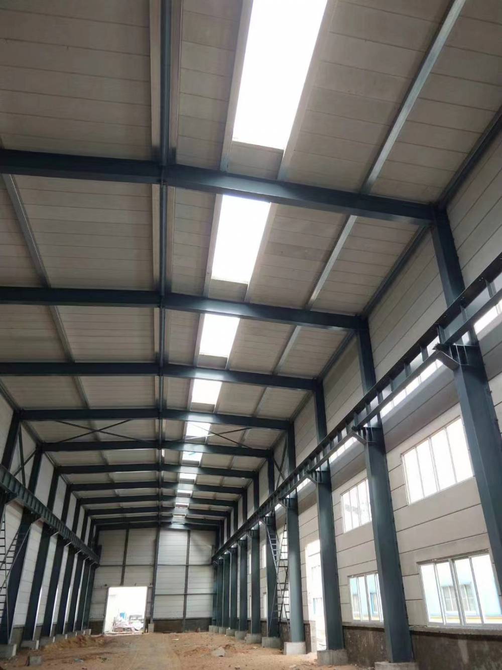 ALC板钢结构车间厂房内外墙、防火墙安装施工，隔音保温性能好