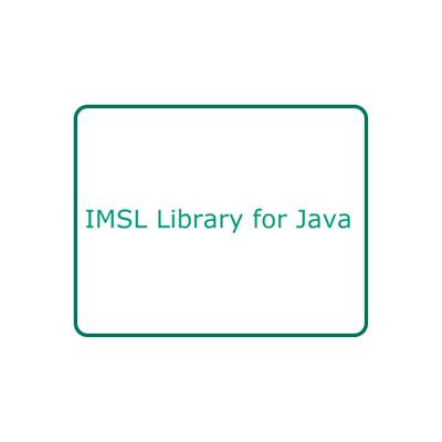 IMSL Java Library Java应用程序的高等数学和统计学