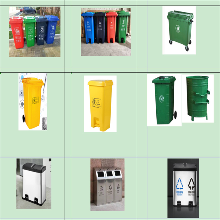 垃圾桶定制批发 南宁市可回收分类垃圾桶定做