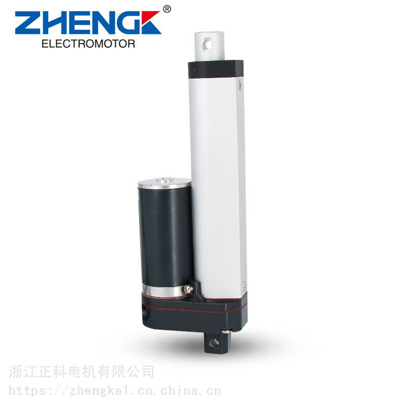 ZHENGK正科 电动推杆电机 全金属758行程大推拉力伸缩推杆12V 24V