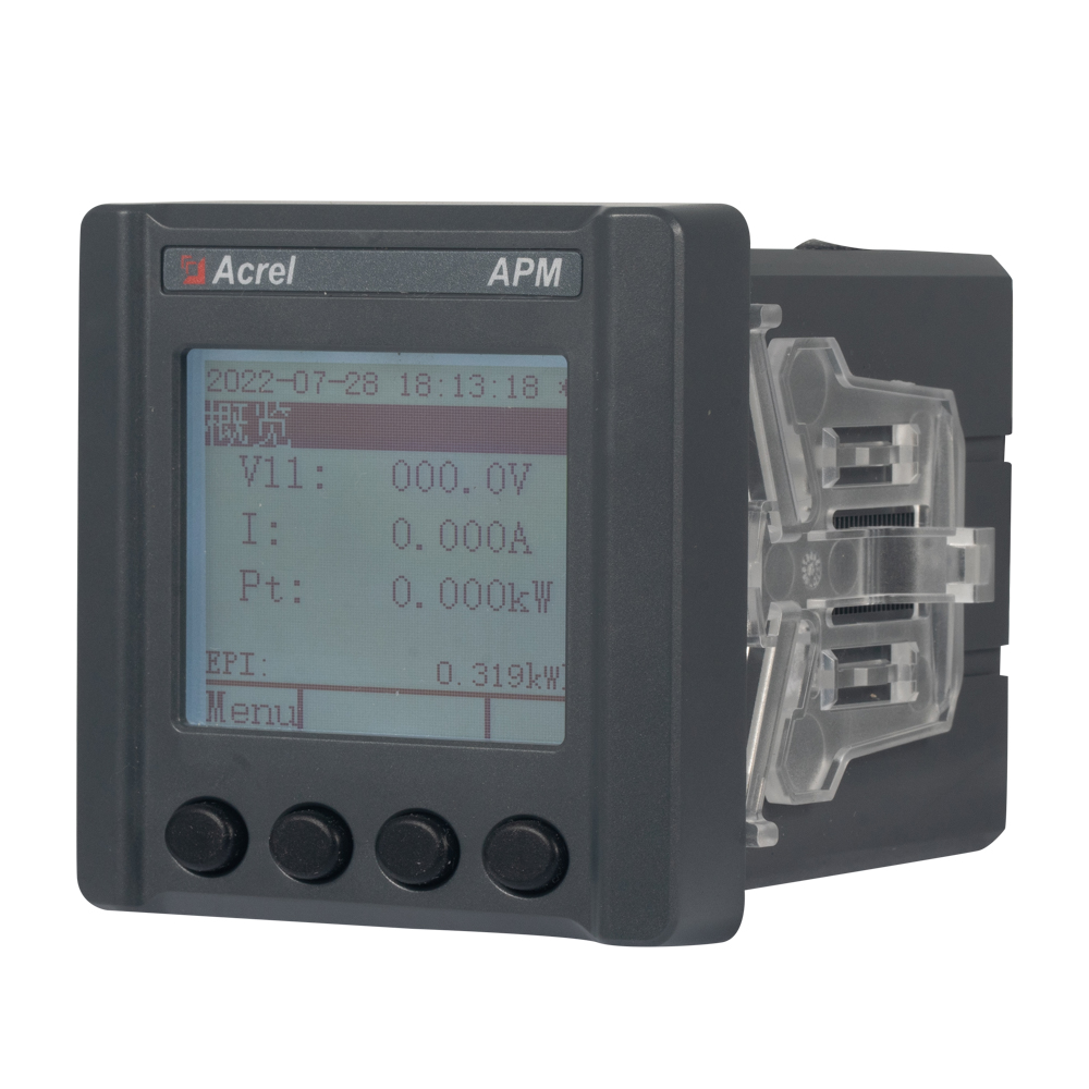 安科瑞APM520/KS高精度全电量网络电能表电网供电质量综合监 控表