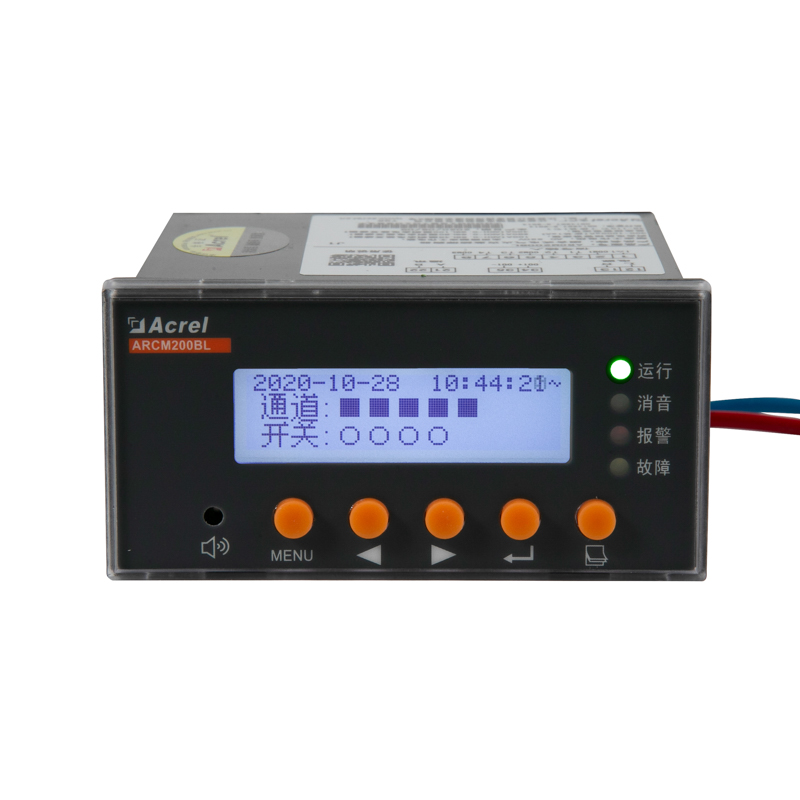 剩余电流探测器ARCM200BL-J1 1路漏电流和4路线缆温度