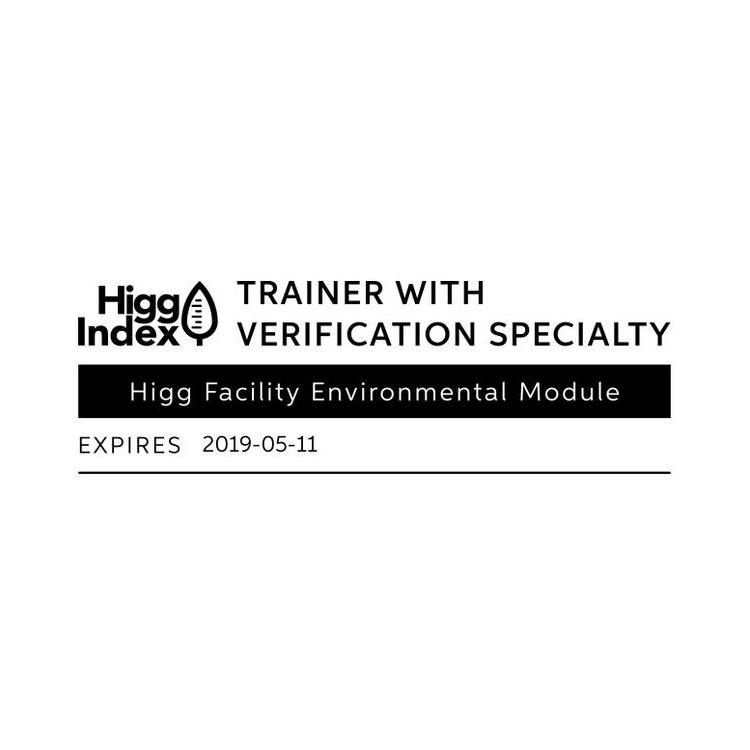 池州higg index认证标准