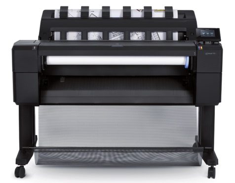 惠普 HP Designjet T930 36英寸打印机 /GIS图 A0工程图打印机