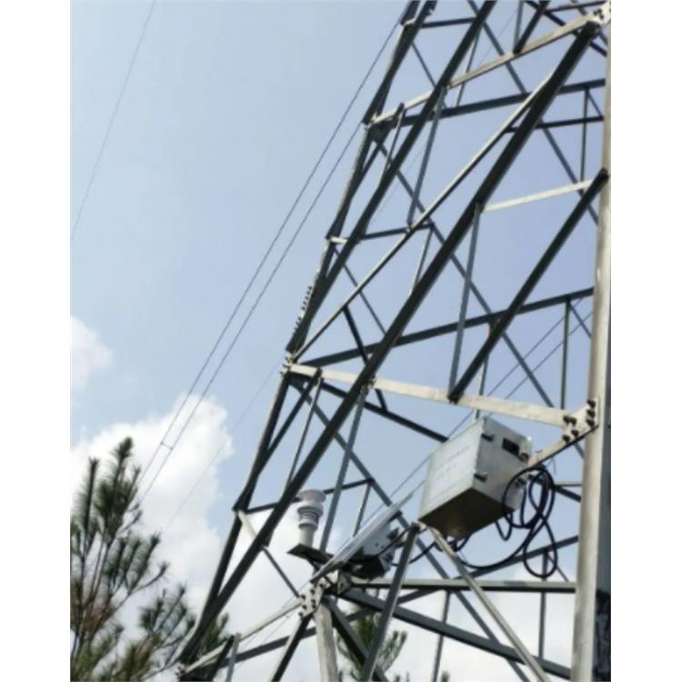 线路杆塔倾斜微气象在线监测装置使用说明 输电线路微气象预警系统