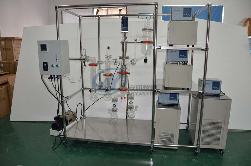 短程分子蒸馏仪AYAN-B150 薄膜蒸发器 分子蒸馏纯化设备
