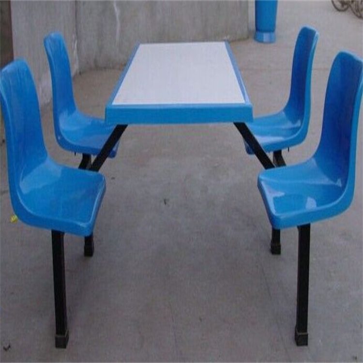 钦州市员工食堂餐桌椅尺寸 学生餐桌椅