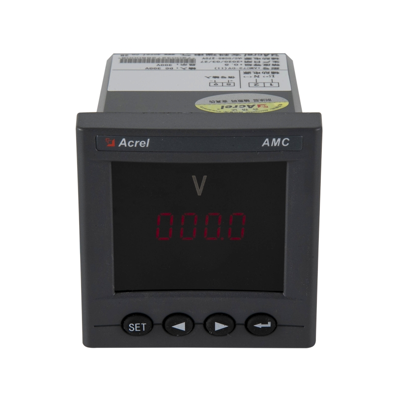 安科瑞储能系统交流侧双向计量电能表AMC72-E4/KC 开关量+RS485通讯