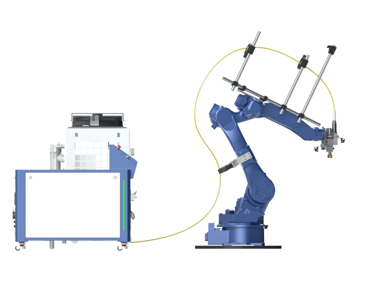 铝材机器人激光自动化焊接