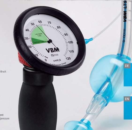德国VBM气囊测压表 手持压力表 气囊测压表