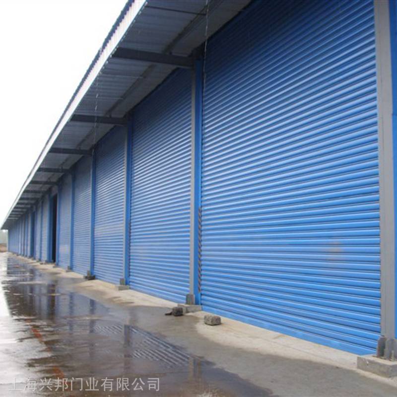 上海工厂仓库电动卷帘门,抗风卷帘门,电动感应门