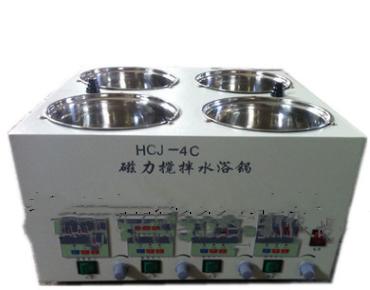 數顯恒溫水浴鍋/單控溫攪拌水浴鍋4孔 型號:VU711-HCJ-4C庫號：M26975