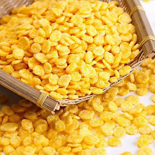 玉米片膨化设备生产线 早餐玉米片膨化机
