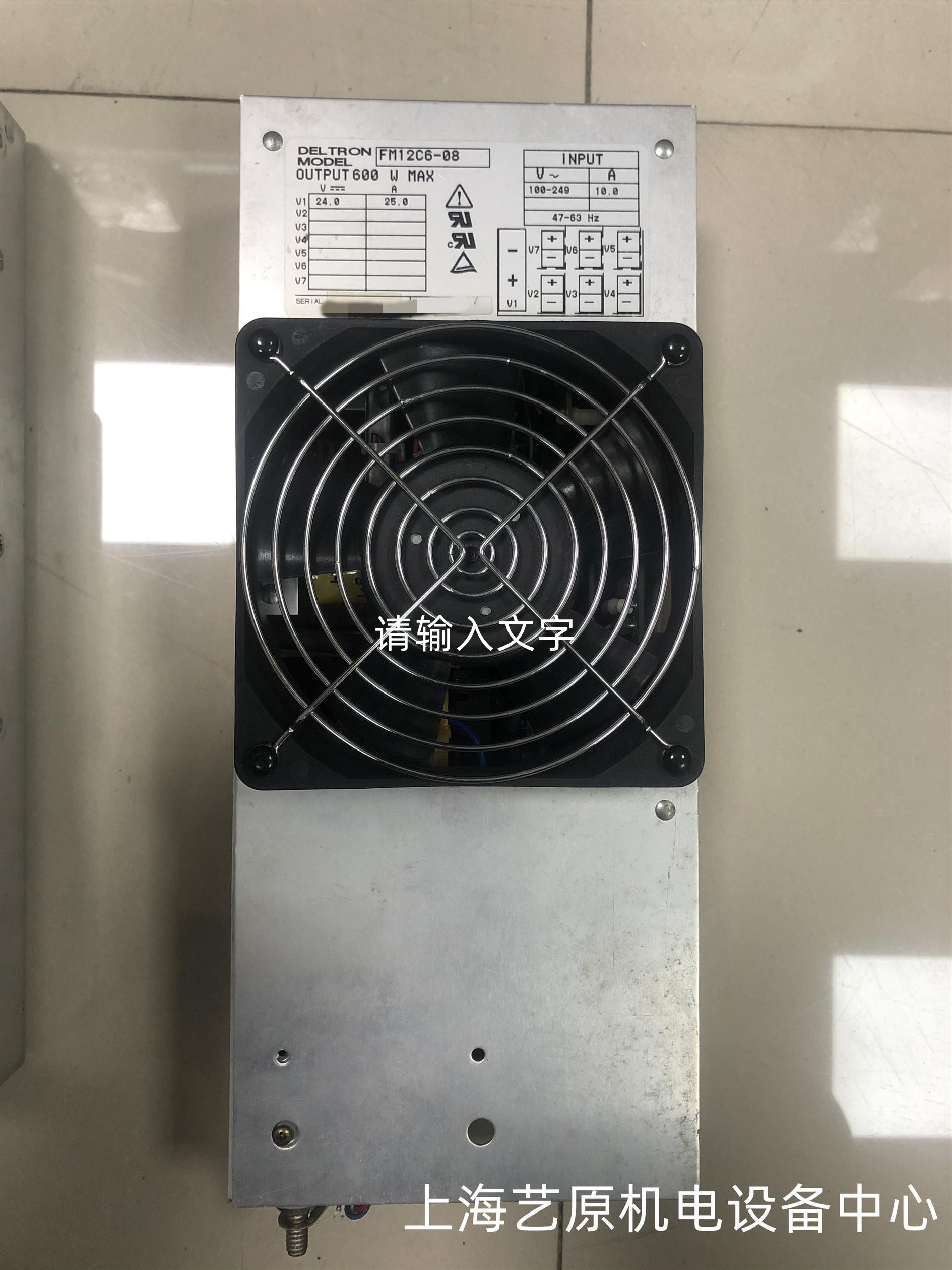 Deltron FM12C6-08維修 11482XA直流電源維修 半導體設備維修