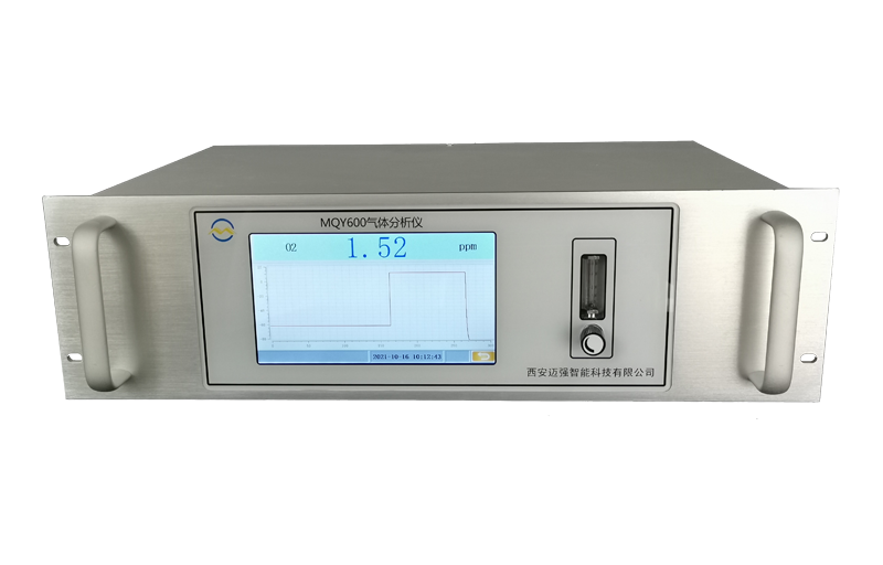 微量氧分析仪 MQY600 电磁阀控制 温度补偿 电容触摸屏